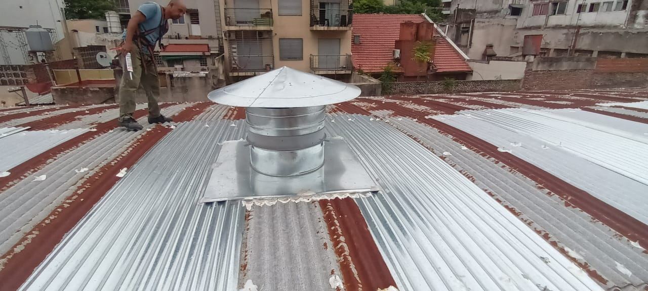 Depósito Tapiales - instalación extractor